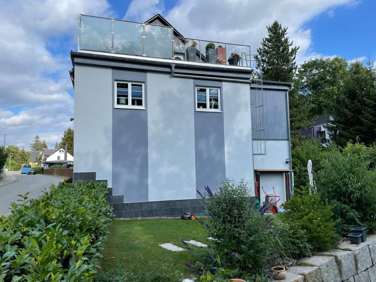 Ferienhaus Villa Adelsberg Mit Dachterrasse In Zentraler Lage Fuer Bis Zu 10 Personen Хемніц Екстер'єр фото